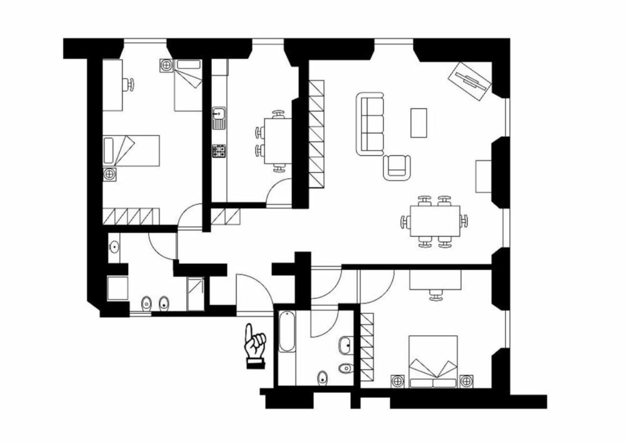 Appartement Palazzo Anselmi By Halldis